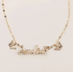 Hot Sale Premium 14k Gold Filled Lip Bracelet Chain Necklace Bulk for Jewelry Making Necklaces