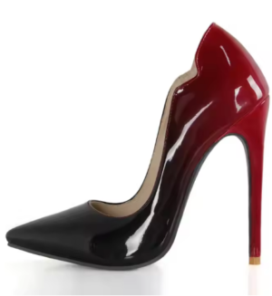 Red bottom heel classic style high heels stilettos 12 cm pointed toe office ladies pumps high heels shoes for women